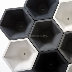 Ingrosso su misura semplice esagonale grande fioriera all'aperto grande semplice esagonale giardino <span class=keywords><strong>balcone</strong></span> <span class=keywords><strong>vaso</strong></span> <span class=keywords><strong>per</strong></span> <span class=keywords><strong>piante</strong></span> succulente all'aperto - Product Image 6