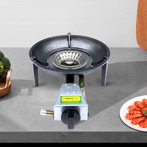 고출력 3808w 압전 점화 바이오 가스 스토브 1 버너 주방 가전 버너 - Product Image 2