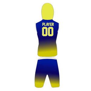 Uniforme de Fútbol 7v7 Profesional al por Mayor, Logotipo Personalizado, Impresión por Transferencia de Calor, Poliéster/Algodón Transpirable de Secado Rápido - Product Image 2