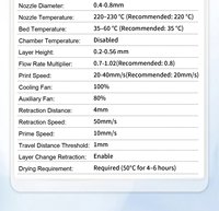 Filament en mousse TPU, filament TPU en mousse 70A/80A/85A/90A, qualité pour impression 3D, flexibilité équilibrée et léger