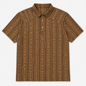 Chemises Polo Rétro Personnalisées à Motifs Géométriques Tribaux Western Aztec, Extensibles et Respirantes, Chemises d'Équitation Western, Vêtements Décontractés Country Western - Product Image 3
