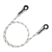 Corde d'escalade statique extérieure haute résistance 12mm Nylon personnalisable 1-2M extension d'alpinisme chute protection ceinture de sécurité
