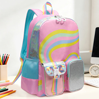 Sac à dos esthétique pour filles pour la rentrée scolaire, avec cadeau d'anniversaire ou de Noël, sac à dos d'étudiant, sac de week-end, organisateur de fournitures scolaires