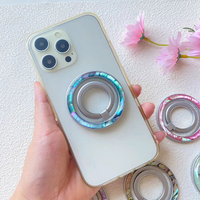 Fabriqué en Chine, support magnétique pour téléphone portable de type coquillage, durable et de haute qualité