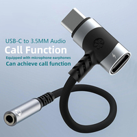 Adattatore USB C a Jack per Cuffie 3.5mm e Caricatore 2-in-1 Tipo C a Aux con Microfono, Ricarica Rapida PD 100W e Dongle di Crittografia