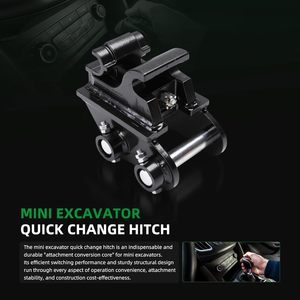Mini Excavator <strong>Quick</strong> Change Hitch &amp; <strong>Quick</strong> <strong>Coupler</strong> Attachments 5+ Year Warranty Fits 0.8-2 Tons - Product Image 6
