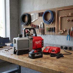 Milwaukee M18 Fuel 5 CFM Vacuum <b>Pump</b> Kit With <b>Battery</b> And Charger - Product Image 2