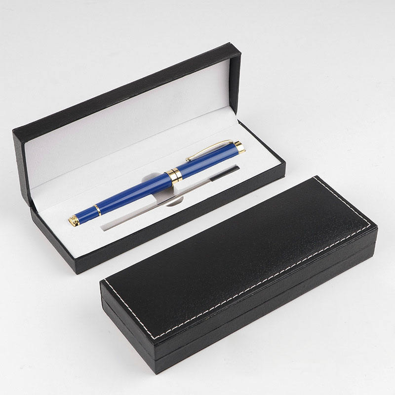 2025 Pen Gift Wholesale Promotion Black Blue Red White Printed Luxury  Business Gift Sign Metal Pen Set With Custom Logo and Box