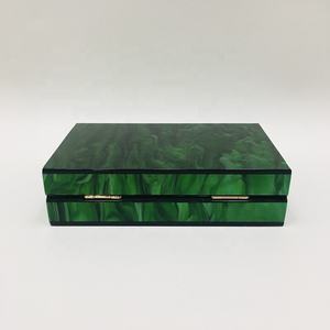 กระเป๋าคลัทช์อะคริลิคสีเขียวแบบกำหนดเองปี 2022 สำหรับผู้หญิง กระเป๋าถือสำหรับงานปาร์ตี้ กระเป๋าคลัทช์เรซิ่นอะคริลิคสำหรับงานกลางคืน - Product Image 4