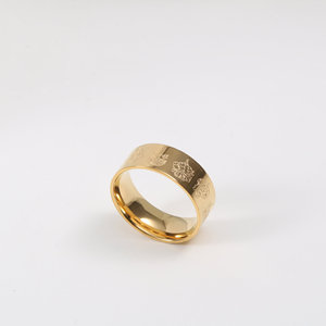 Anneaux de fiançailles Joolim haut de gamme plaqués or 18 carats avec 12 fleurs de naissance pour femmes, bague pour doigt <span class=keywords><strong>2022</strong></span> - Product Image 2