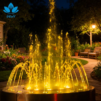 Fontaine Dansante Extérieure DEWY pour Divertissement Familial, Installation Discrète, LED Couleur, Idéale pour Parcs Résidentiels et Communautaires