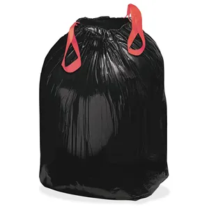 2019 hot sale heavy duty plastic drawstring trash bag