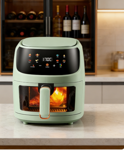Friggitrice ad Aria Smart da 8 e 15 Litri, Forno Multifunzione con Funzione di Preriscaldamento per un'Alimentazione Familiare Sana - Product Image 1