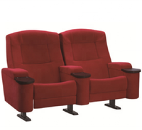 Usine En Gros Double Rembourrage Complet VIP Film Chaise Home Cinéma Sièges Salle De Théâtre Sièges À Vendre