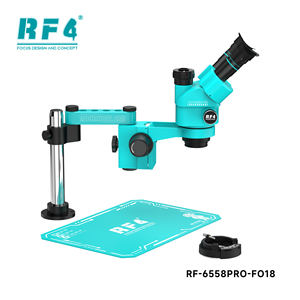 Rf4 Rf-6558pro-fo18 三目显微镜 6.5x-58x 放大倍率 LED 照明 <span class=keywords><strong>LCD</strong></span> 显示屏 IP53 级外部显示屏 - Product Image 4
