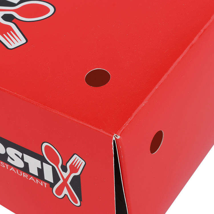 High Quality Multi Size Fried Chicken Box Custom Food Grade Take Out Fast Food Paper Packaging Container Paper Box