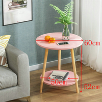 Table basse et table à thé en bois moderne YQ Forever avec rangement pour salon, balcon, chambre à coucher