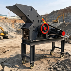 Concasseur à marteaux diesel PC400X600 compact et facile à utiliser pour la fabrication de sable et le broyage de pierres - Product Image 1