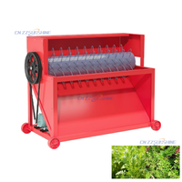 Outils de nettoyage de feuilles de plantes bon marché commerciales Machine de séparation de feuilles de menthe Machine de cueillette de feuilles d'armoise