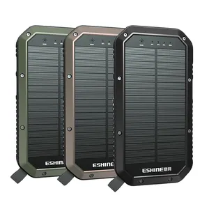 Водонепроницаемое портативное солнечное зарядное устройство 3 в 1, 20000 мАч, беспроводное зарядное устройство Ce Rohs Usb, солнечное зарядное устройство