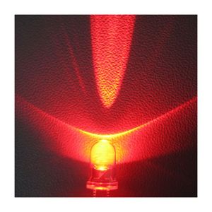 5 mét vòng màu đỏ rõ ràng Ống Kính <span class=keywords><strong>LED</strong></span> đèn dài chân đèn 0.06 Wát điện ánh sáng phát ra điốt Đỏ 3000-12000mcd với nước rõ ràng ống kính - Product Image 1