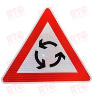 Feuille de matériau réfléchissant en aluminium personnalisée, autocollant réfléchissant imprimé très visible, signalisation routière de sécurité, panneau de signalisation d'avertissement