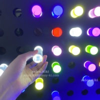 Interactive Lite Peg Wall Acrylique LED Light up Panel Sensory Visual STEM Play Game Indoor Playground Equipment Kids Wall Panel