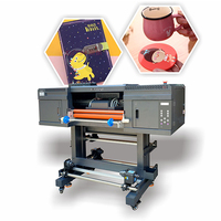 Impresora de Etiquetas de Cristal, Impresora Digital de Inyección de Tinta 604WX, Impresora UV Dtf Xroland, Impresora Publicitaria Honson con Puerto de Red