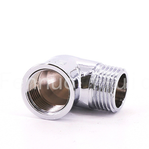 Accessori per filetti dritti in ottone di buona qualità cromati M * F pezzi di estensione cromati - Product Image 4