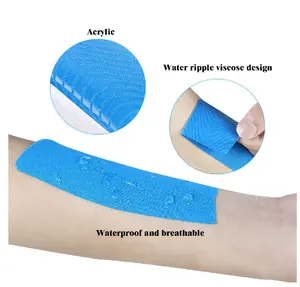 Katoen Ademende Kinesiologie Tape 5M Rol Elastische Waterbestendige Knie Atletische Fysio Spierondersteuning Sport Wrap Tape