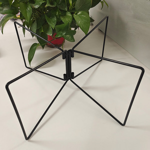 Aluminum Camping <b>Folding</b> Support Frame Square Collapsible Base for Storage Box Grill Pot Water Tank <b>Bucket</b> Outdoor Use - Product Image 1