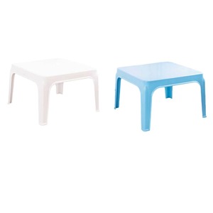Table carrée en plastique pour enfants avec chaises, ensemble de meubles durables pour salle de jeux intérieure - Product Image 5
