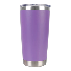 Vasos Térmicos Personalizados al por Mayor con Logotipo, 20 oz, Recubrimiento en Polvo, Doble Pared, Aislamiento al Vacío, Acero Inoxidable, para Café, Auto y Viajes - Product Image 1