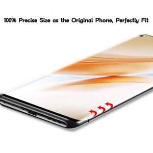 Protector de Pantalla de Vidrio Templado Transparente Curvo 3D UV para Huawei Pura 70 Ultra HD, Anti-Huellas Dactilares para Huawei Mate 70 60 Pro - Product Image 3
