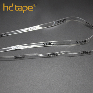 Biểu tượng tùy chỉnh in chống vàng móc áo vòng rõ ràng đàn hồi TPU băng dây đeo - Product Image 2