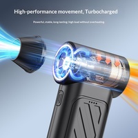 Souffleur d'air portatif haute vitesse, ventilateur turbo, dépoussiéreur d'air sans fil pour voiture, nettoyeur électrique haute puissance, ventilateur dépoussiéreur d'air