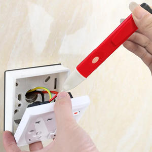 Canlı tel dijital elektrik test sigara İletişim alçak gerilim duman dedektörü elektrikli kalem devre test aleti - Product Image 4