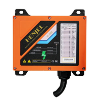 Télécommande radio industrielle Henjel H208 à 8 boutons, double vitesse, pour palan à chaîne et grue