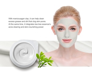 Etiqueta privada Manicouagan Glacier Mud Mask AMP Clay Series Limpieza profunda Té verde Control de aceite Anti-Acné Face Body Mask OEM - Product Image 3