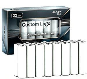 Batterie <span class=keywords><strong>AA</strong></span> 1.5V Alcaline, Batterie <span class=keywords><strong>AA</strong></span> <span class=keywords><strong>a</strong></span> Lunga Durata LR6 per Dispositivi Domestici e da Ufficio - Product Image 4
