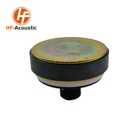 44.4mm bobine vocale diaphragme phénolique 4-8ohm aluminium klaxon tweeter hf pilote haut-parleur 1.5 pouces compression pilote HF-GD002