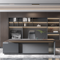 Bureau de direction de luxe pour PDG et managers, mobilier de bureau