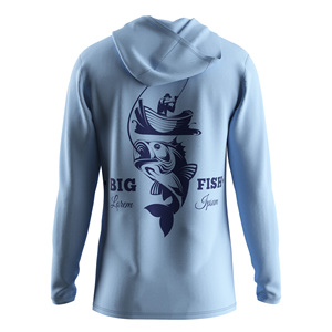 เสื้อฮู้ดตกปลาสำหรับผู้ชายระดับพรีเมียม แขนยาว UPF100+ ระบายเหงื่อได้ดี น้ำหนักเบา ให้ความเย็นสบาย เหมาะสำหรับงานกลางแจ้งและกีฬา - Product Image 4