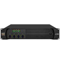 LA104 Amplificateur de puissance professionnel 1000W * 4 1000Watts Grande puissance Classe D 2U Line Array Haut-parleurs Metal Shell