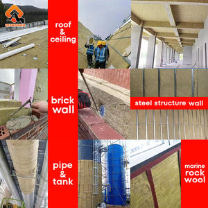 Aislamiento Acústico y Ignífugo de Lana de Roca Ecológica, el Más Vendido, <span class=keywords><strong>para</strong></span> Paredes, <span class=keywords><strong>Techos</strong></span> y Almacenes - Product Image 4