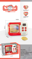 Mini appareils de cuisine électriques pour enfants Simulation four à micro-ondes Machine à pain extracteur de jus bouilloire électrique oeuf plastique