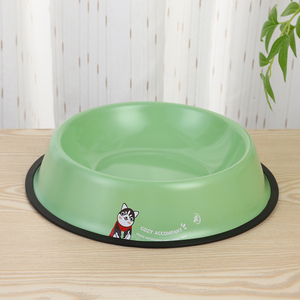 Cuenco portátil <span class=keywords><strong>de</strong></span> acero inoxidable personalizado al por mayor para perros/gatos diseño minimalista para animales pequeños con <span class=keywords><strong>amor</strong></span> - Product Image 4