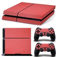 Peaux en vinyle pour manette de jeu PS4 Playstation 4, autocollant pour console et manettes Sony PS4, 2 joysticks, accessoires