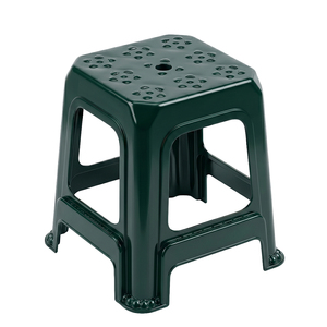 Ele-Gate <b>Plastic</b> <b>Stool</b> Green BPA-Free Recycled Super Resistant Indoor Outdoor Use - Product Image 3