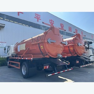 China Howo 6 wheel 4x2 8000l Vacuum Sewage <b>Suction</b> Tank Truck Fecal <b>Suction</b> Vacuum Truck with Competitive Price - Product Image 3